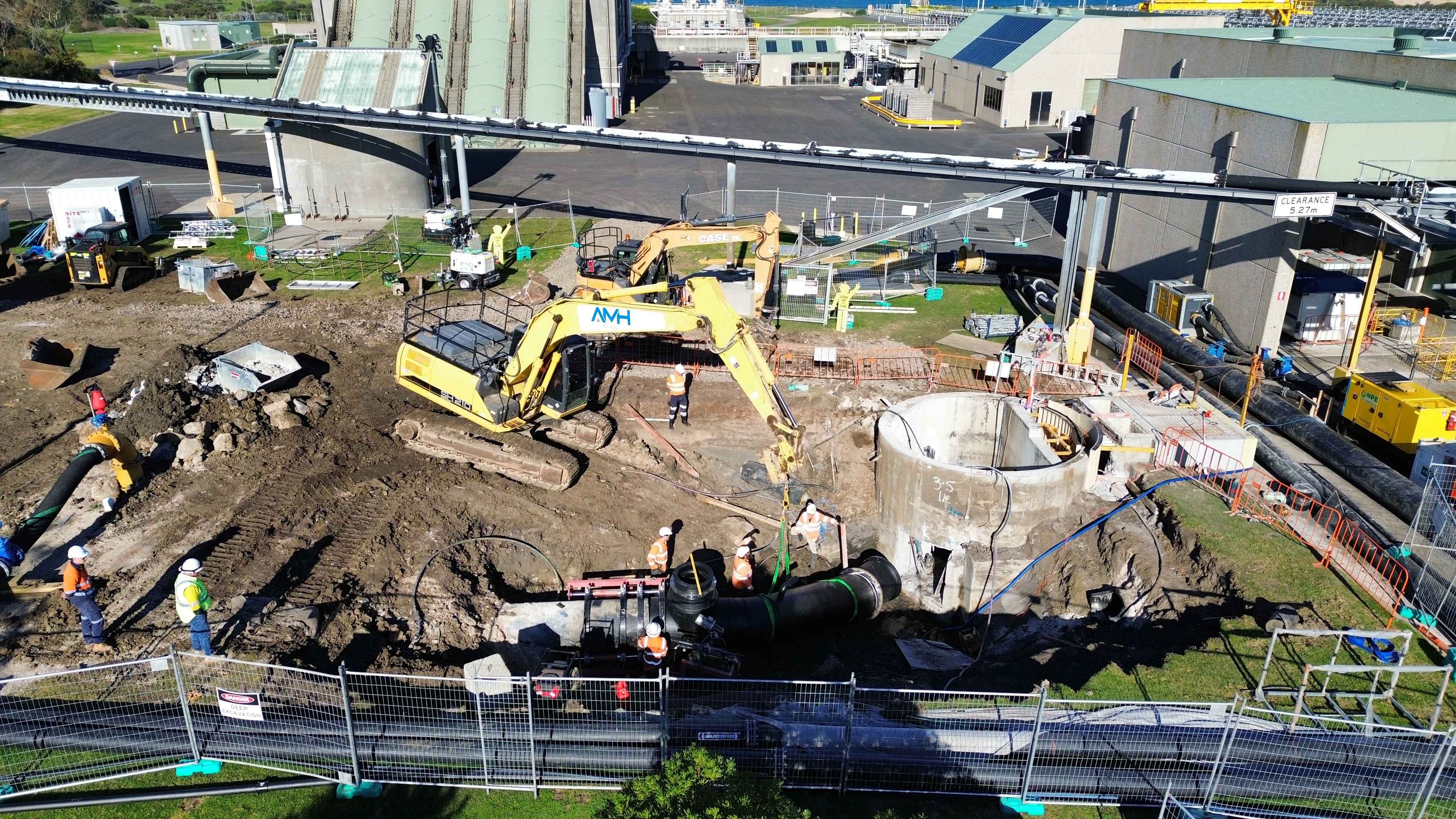 Diversion Pit Structure